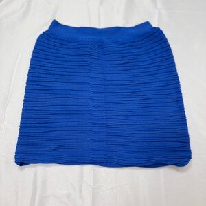 Set of 2 Tanco USA Blue & Black Textured Women's Mini Skirts